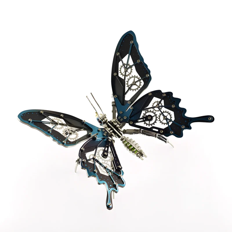 Butterfly Metal Model Kit – DIY 3D Metal Puzzle_002 Butterfly Metal Model Kit – DIY 3D Metal Puzzle_002