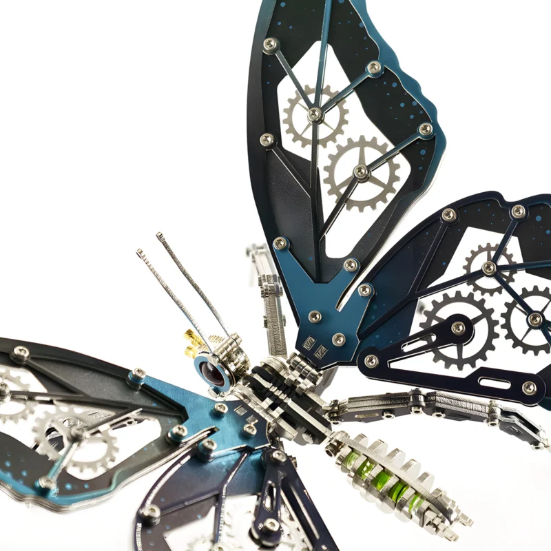 Butterfly Metal Model Kit – DIY 3D Metal Puzzle_003 Butterfly Metal Model Kit – DIY 3D Metal Puzzle_003