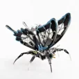 Butterfly Metal Model Kit – DIY 3D Metal Puzzle_004
