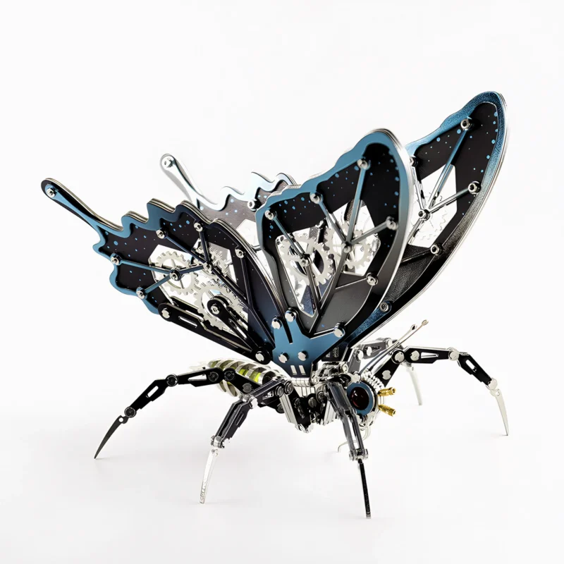 Butterfly Metal Model Kit – DIY 3D Metal Puzzle_004 Butterfly Metal Model Kit – DIY 3D Metal Puzzle_004