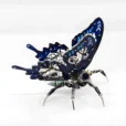 Butterfly Metal Model Kit – DIY 3D Metal Puzzle_007