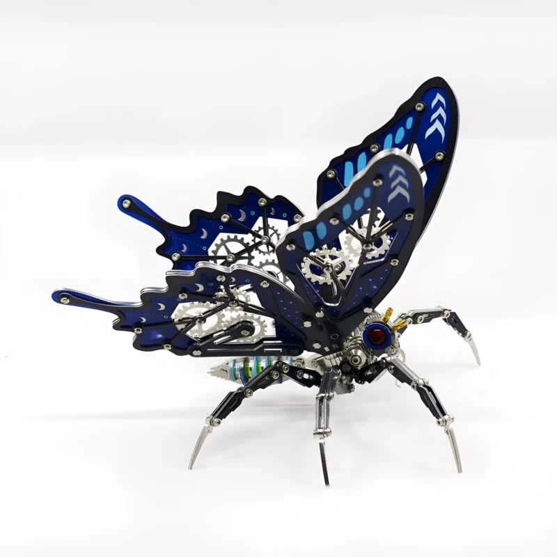 Butterfly Metal Model Kit – DIY 3D Metal Puzzle_007 Butterfly Metal Model Kit – DIY 3D Metal Puzzle_007