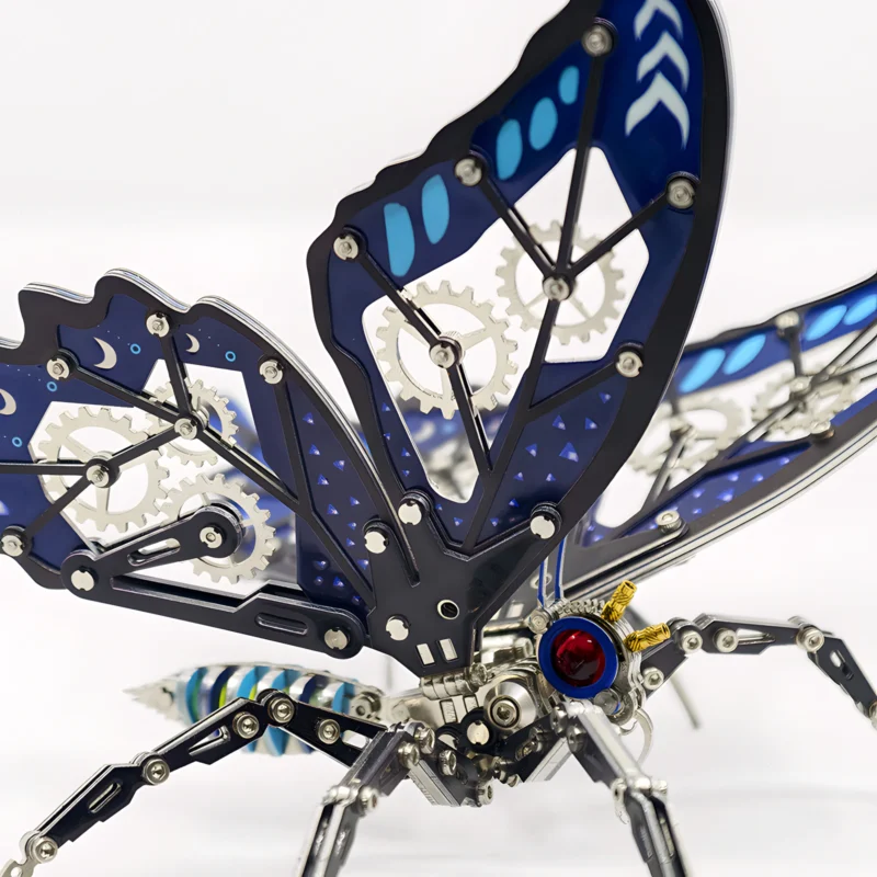 Butterfly Metal Model Kit – DIY 3D Metal Puzzle_008 Butterfly Metal Model Kit – DIY 3D Metal Puzzle_008
