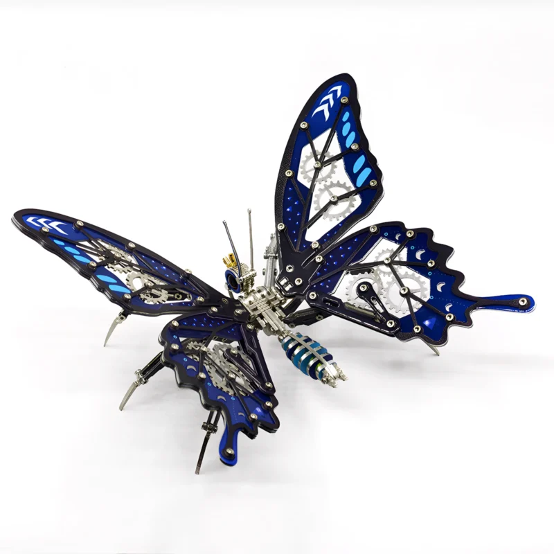 Butterfly Metal Model Kit – DIY 3D Metal Puzzle_010 Butterfly Metal Model Kit – DIY 3D Metal Puzzle_010