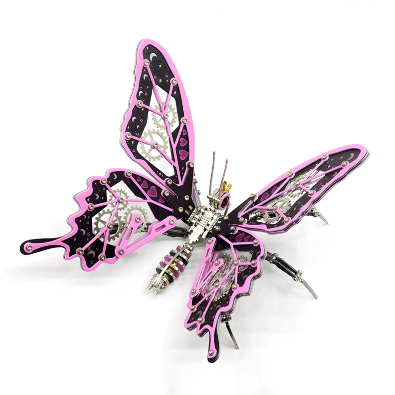 Butterfly Metal Model Kit – DIY 3D Metal Puzzle_014 Butterfly Metal Model Kit – DIY 3D Metal Puzzle_014