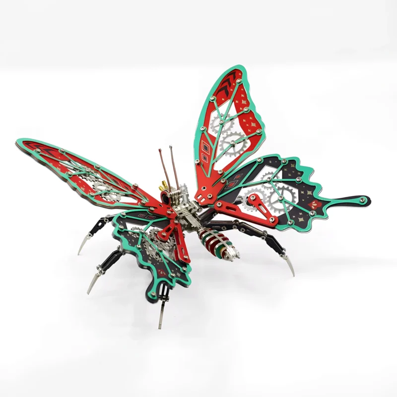 Butterfly Metal Model Kit – DIY 3D Metal Puzzle_018 Butterfly Metal Model Kit – DIY 3D Metal Puzzle_018