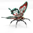 Butterfly Metal Model Kit – DIY 3D Metal Puzzle_019