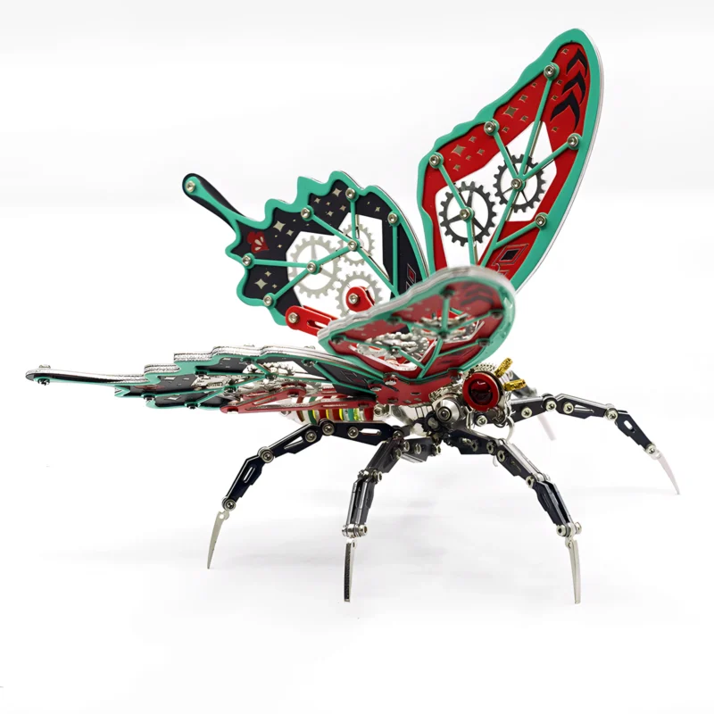 Butterfly Metal Model Kit – DIY 3D Metal Puzzle_019 Butterfly Metal Model Kit – DIY 3D Metal Puzzle_019