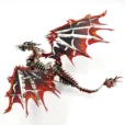 Fire Dragon Metal Puzzle – DIY 3D Metal Model Kit _005