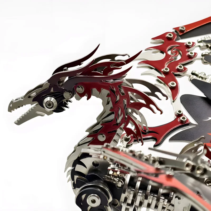 Fire Dragon Metal Puzzle – DIY 3D Metal Model Kit _009 Fire Dragon Metal Puzzle – DIY 3D Metal Model Kit _009
