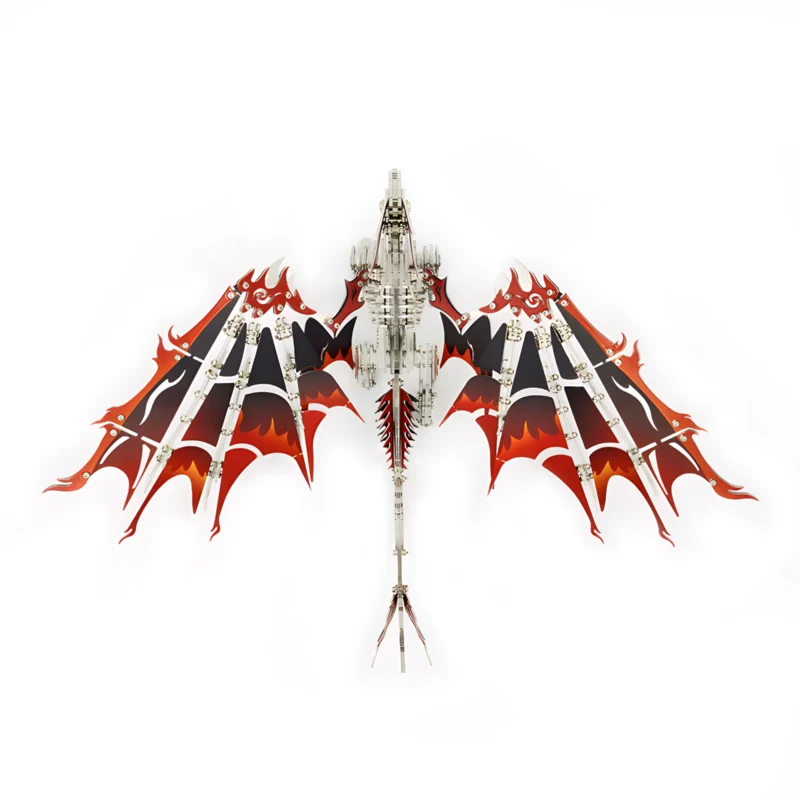 Fire Dragon Metal Puzzle – DIY 3D Metal Model Kit _012 Fire Dragon Metal Puzzle – DIY 3D Metal Model Kit _012