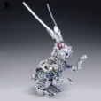 Mechanical Bunny 3D Model Metal Kit Futuristic Tech Appearance_001