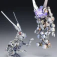 Mechanical Bunny 3D Model Metal Kit Futuristic Tech Appearance_002
