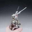 Mechanical Bunny 3D Model Metal Kit Futuristic Tech Appearance_004