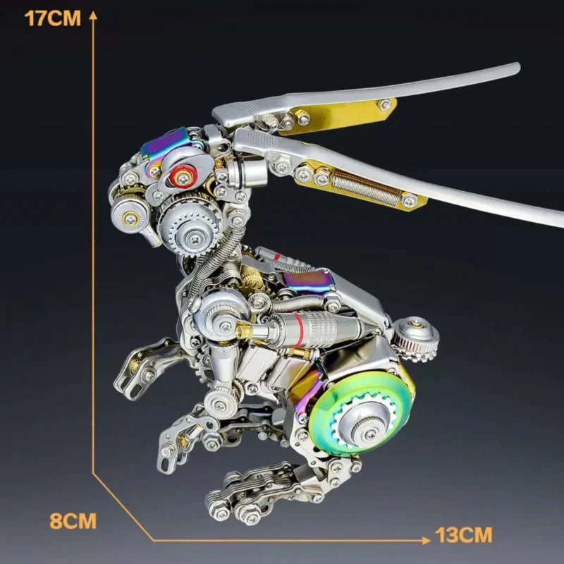 Mechanical Bunny 3D Model Metal Kit Futuristic Tech Appearance_006 Mechanical Bunny 3D Model Metal Kit Futuristic Tech Appearance_006