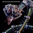 Mechanical Rattlesnake Metal Model Kit Eye-Catching Office Showpiece_007