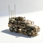 Puma Car Metal Model kits 3D DIY Camo Metal Puzzle For Adults