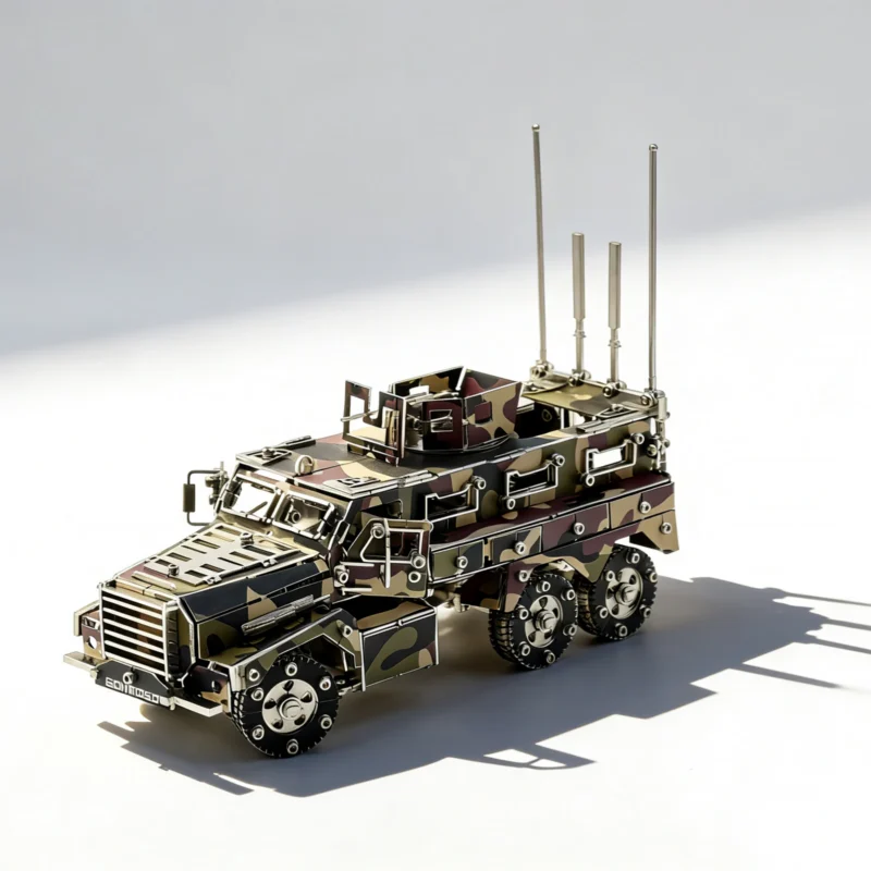 Puma Camo Car Metal Model kits 3D DIY Metal Puzzle For Adults_002 Puma Camo Car Metal Model kits 3D DIY Metal Puzzle For Adults_002