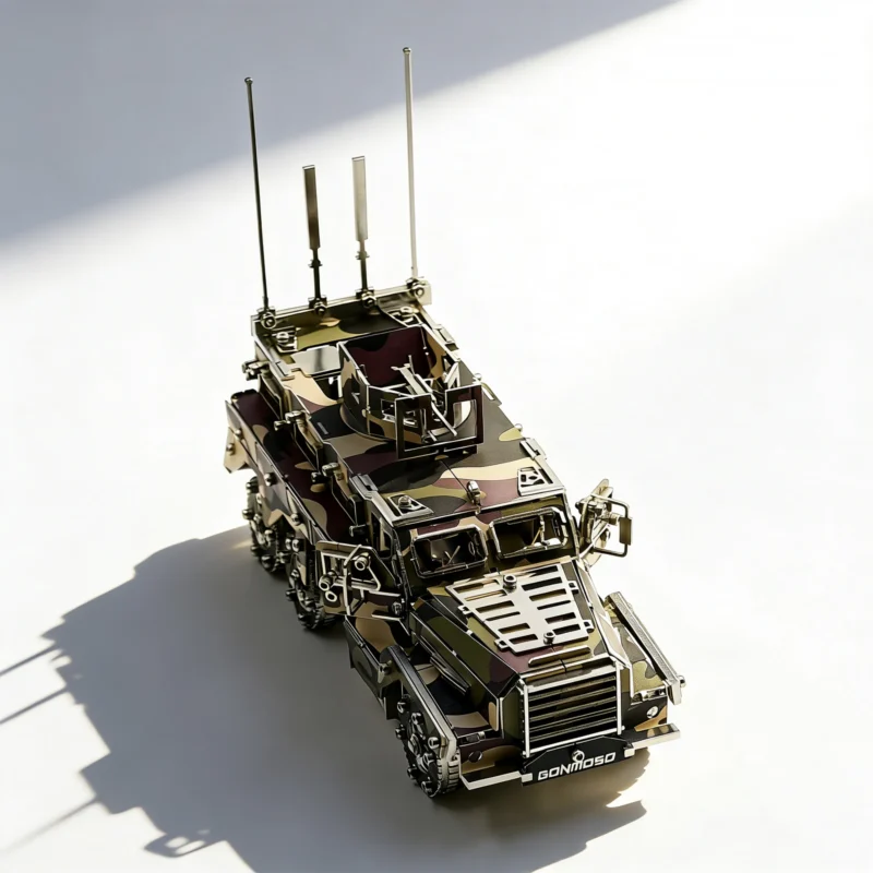 Puma Camo Car Metal Model kits 3D DIY Metal Puzzle For Adults_003 Puma Camo Car Metal Model kits 3D DIY Metal Puzzle For Adults_003