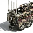 Puma Camo Car Metal Model kits 3D DIY Metal Puzzle For Adults_010
