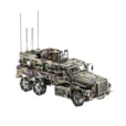 Puma Camo Car Metal Model kits 3D DIY Metal Puzzle For Adults_013