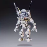 Space Rabbit 3D Metal Model Kit Stunning Collection Piece