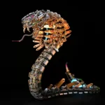 Steampunk 3D Cobra Metal Model Kit Mind-Sharpening Mechanical Puzzle