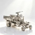 Steampunk War Truck Metal Model Kit Skill-Building Craft Project_002