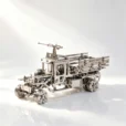 Steampunk War Truck Metal Model Kit Skill-Building Craft Project_007