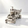Steampunk War Truck Metal Model Kit Skill-Building Craft Project_008