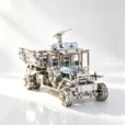 Steampunk War Truck Metal Model Kit Skill-Building Craft Project_009