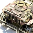 War Jeep Metal Model Kit Intricate Tabletop Ornament_005