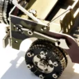 War Jeep Metal Model Kit Intricate Tabletop Ornament_006