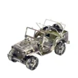 War Jeep Metal Model Kit Intricate Tabletop Ornament_009