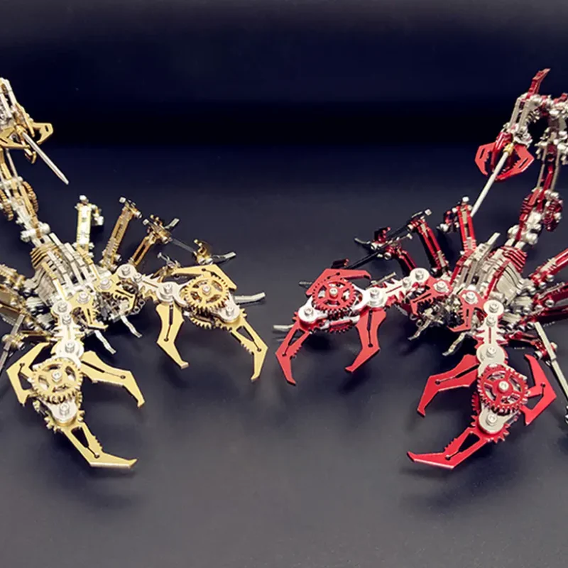 mechanical scorpion 3d metal model kit advanced diy puzzle about gallery04 mechanical scorpion 3d metal model kit advanced diy puzzle about gallery04