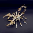 mechanical scorpion 3d metal model kit advanced diy puzzle about main image