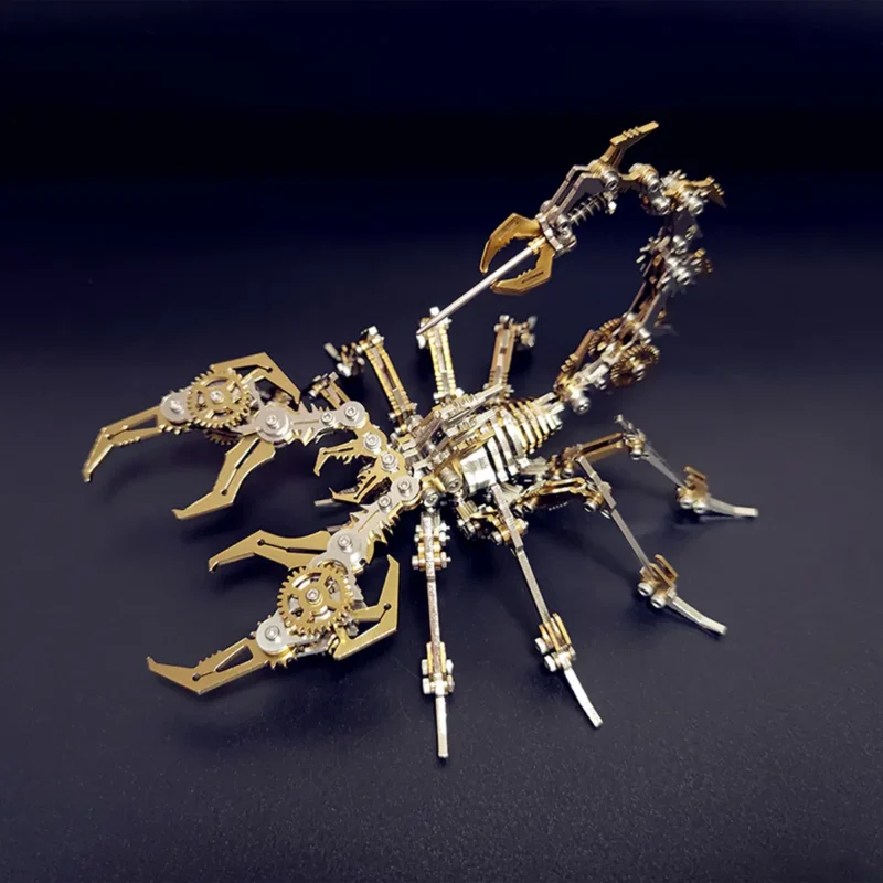 mechanical scorpion 3d metal model kit advanced diy puzzle about main image mechanical scorpion 3d metal model kit advanced diy puzzle about main image