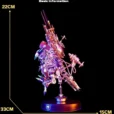 Mechanical Owl Metal Model Kit Futuristic Tech Appearance For Adults_002