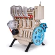 MetalModelHub-4-Cylinder-Car-Engine-Metal-Model-Kit-V4-Full-Metal-DIY-3D-Metal-Puzzle_004