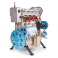 MetalModelHub-4-Cylinder-Car-Engine-Metal-Model-Kit-V4-Full-Metal-DIY-3D-Metal-Puzzle_012