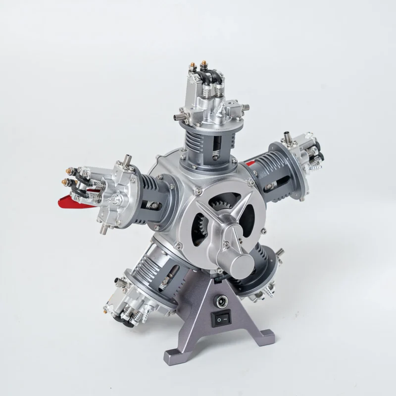 MetalModelHub-5-Cylinder-Radial-Engine-Model-Kit--DIY-V5-Metal-Engine-Mechanical-Assembly_004 MetalModelHub-5-Cylinder-Radial-Engine-Model-Kit--DIY-V5-Metal-Engine-Mechanical-Assembly_004