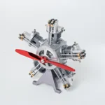 5-Cylinder Radial Engine Model Kit  DIY V5 Metal Engine Mechanical Assembly