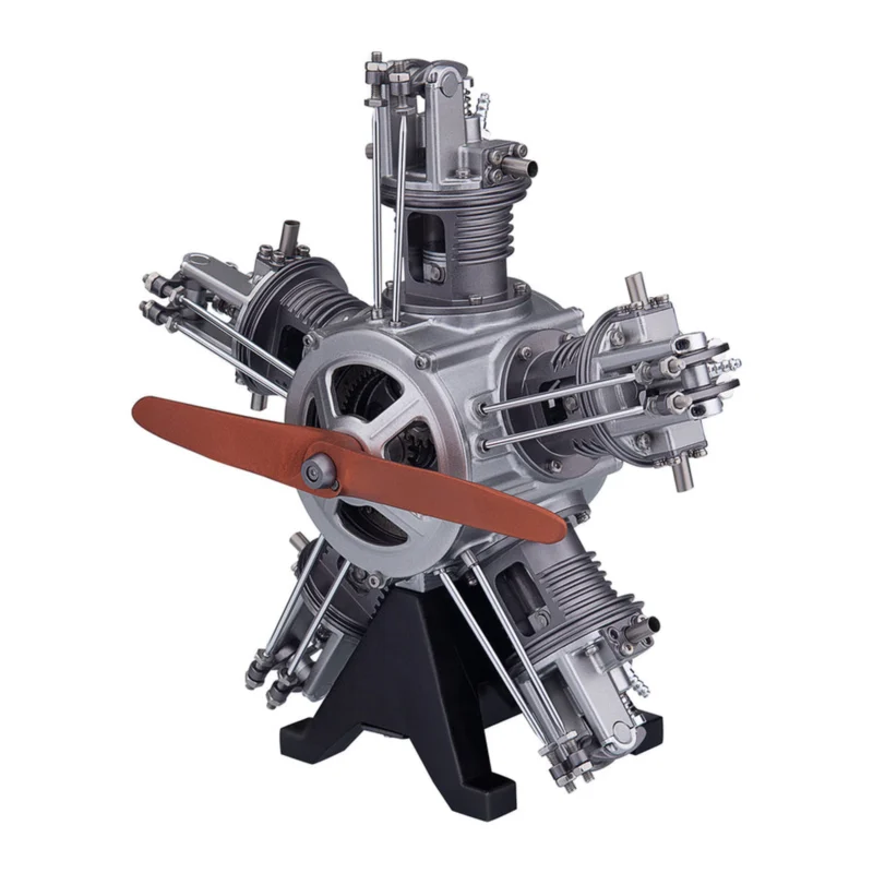 MetalModelHub-5-Cylinder-Radial-Engine-Model-Kit--DIY-V5-Metal-Engine-Mechanical-Assembly_007 MetalModelHub-5-Cylinder-Radial-Engine-Model-Kit--DIY-V5-Metal-Engine-Mechanical-Assembly_007