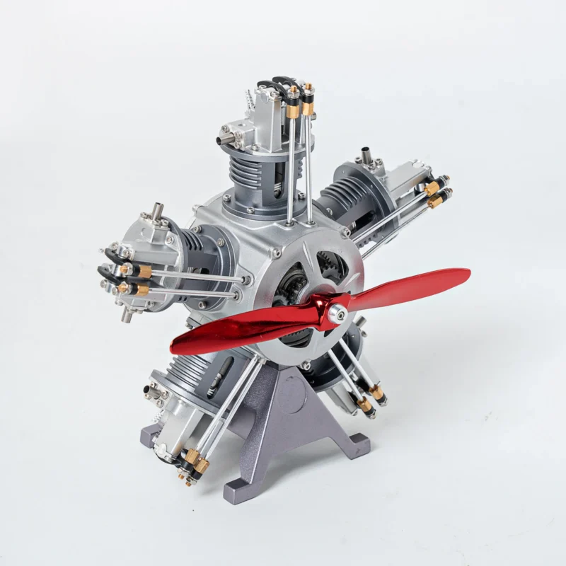 MetalModelHub-5-Cylinder-Radial-Engine-Model-Kit--DIY-V5-Metal-Engine-Mechanical-Assembly_011 MetalModelHub-5-Cylinder-Radial-Engine-Model-Kit--DIY-V5-Metal-Engine-Mechanical-Assembly_011