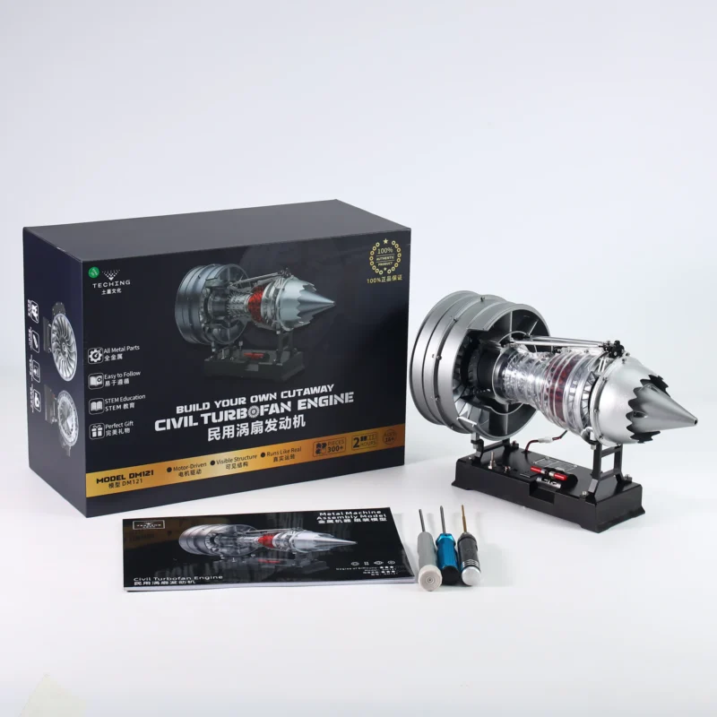 MetalModelHub-Civil-Turbofan-Engine-Model-Kit-Interlocking-Mechanical-Gears_005 MetalModelHub-Civil-Turbofan-Engine-Model-Kit-Interlocking-Mechanical-Gears_005