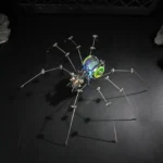 Cyber Mirage Spider Metal Model Kit Futuristic Tech Appearance
