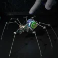 MetalModelHub-Cyber-Mirage-Spider-Metal-Model-Kit-Futuristic-Tech-Appearance_009