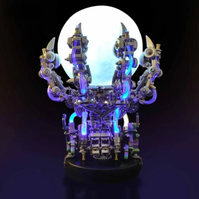Dragon Claw Lamp Metal Model Kit Exquisite Home Decor Accent