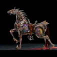 MetalModelHub-Lucky-Horse-Metal-Model-Kit-Futuristic-Tech-Appearance_006