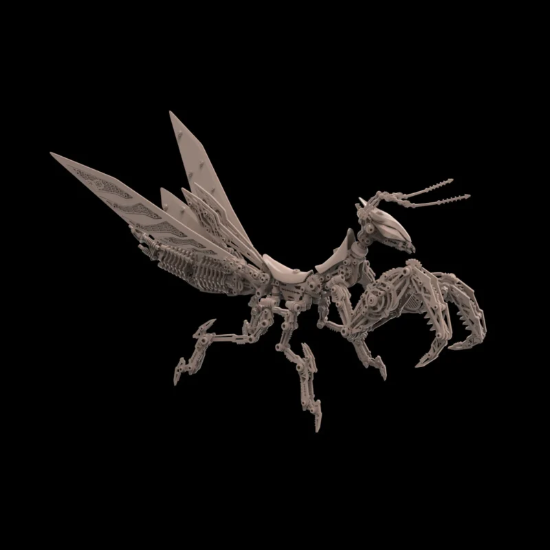 MetalModelHub-Mechanical-Mantis-3D-Metal-Model-Building-Kit-For-Gift-And-Collector_025 MetalModelHub-Mechanical-Mantis-3D-Metal-Model-Building-Kit-For-Gift-And-Collector_025